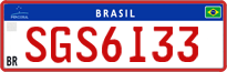 License plate of Brazil, Commercial vehicles (Mercosul)