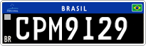 License plate of Brazil, Oldtimers (Mercosul)