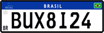 License plate of Brazil, Private owners (Mercosul)