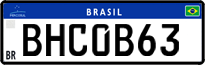 License plate of Brazil, Private owners (Mercosul)