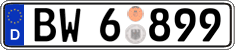 German license plate, Authorities and federal agencies
