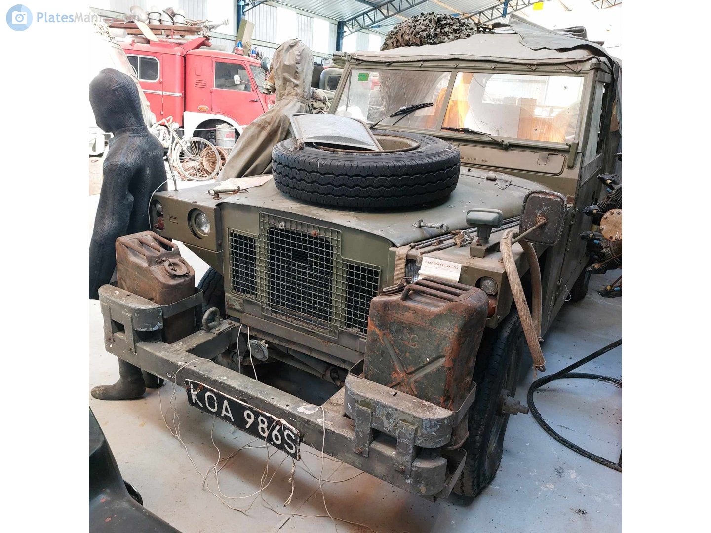 KOA 986S, Santana Land Rover 109 Militar 