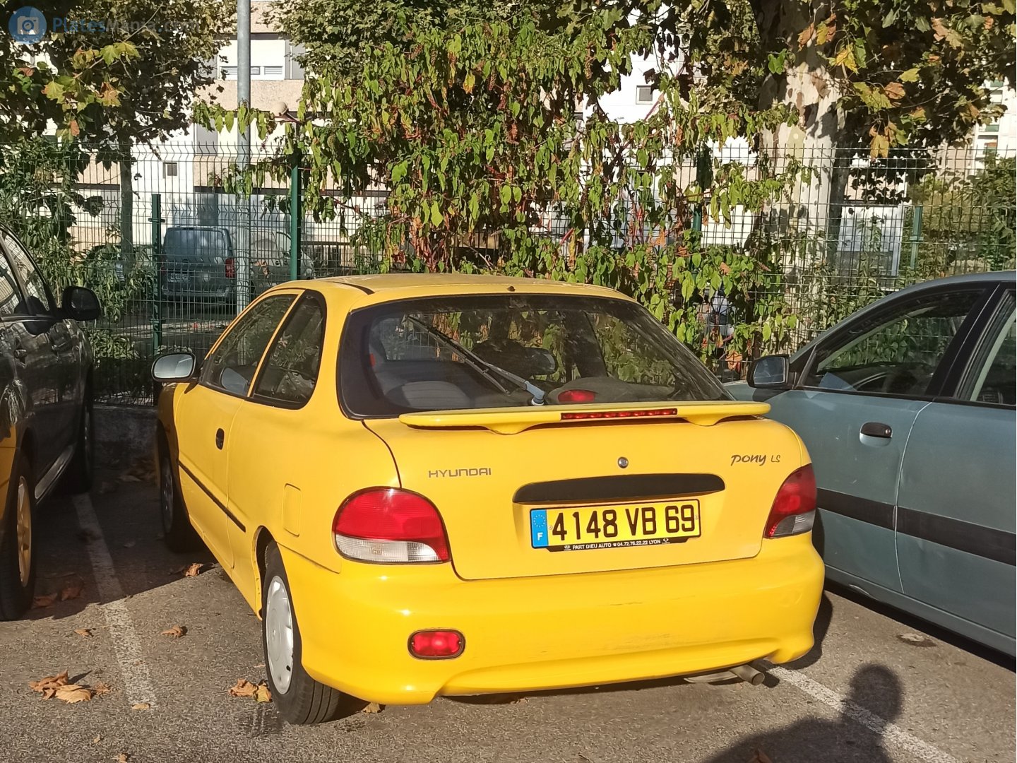 4148 VB 69, Hyundai Pony 5th gen 3-door Liftback (X3; FR-market), 1994–2000