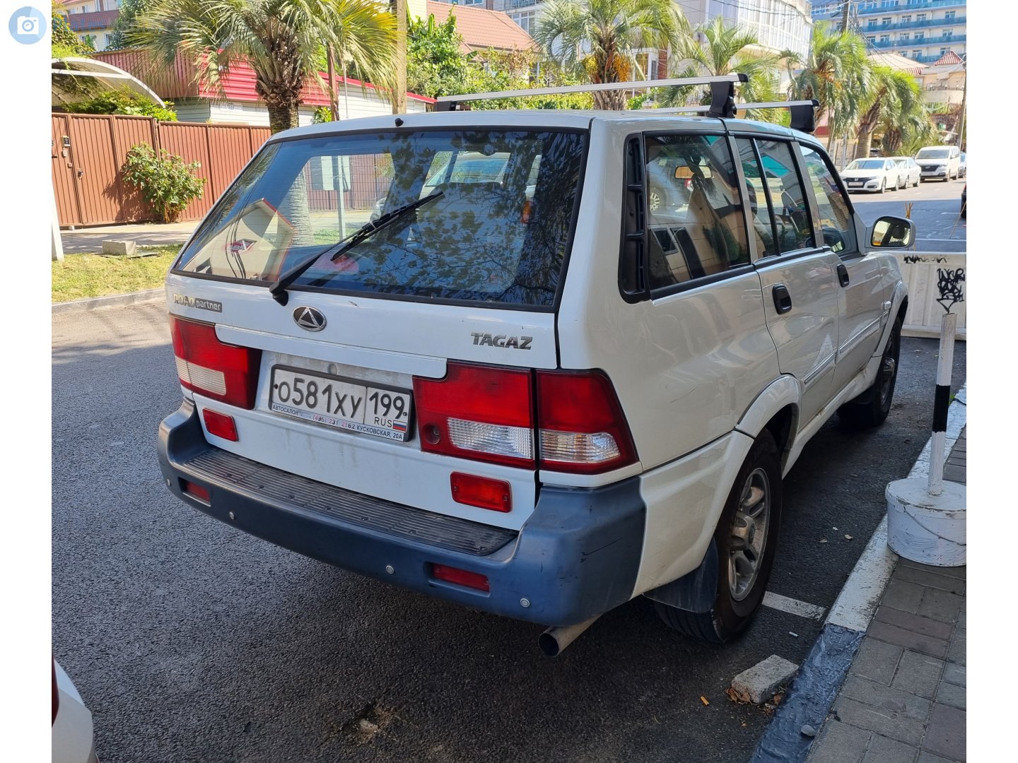 о 581 ху 199, TagAZ Road Partner 