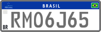 License plate of Brazil, Oldtimers (Mercosul)