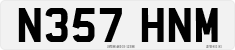 License plate of the United Kingdom, 1983 year system