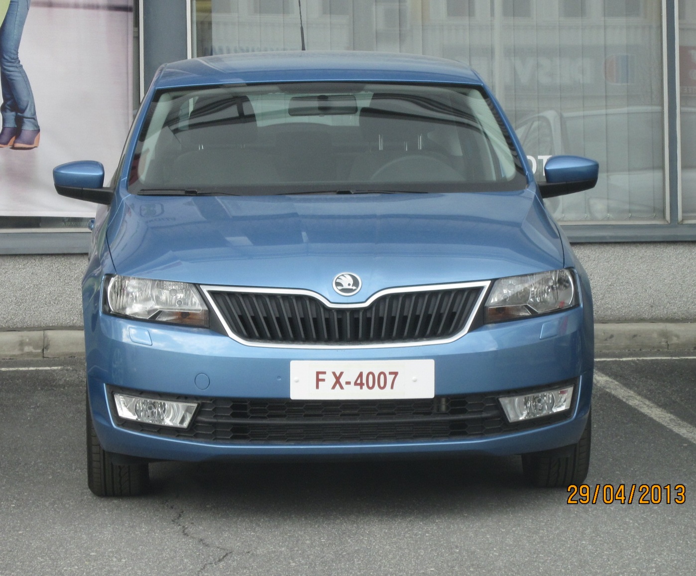 FX-4007, Skoda Rapid Liftback (NH3), 2012–2020