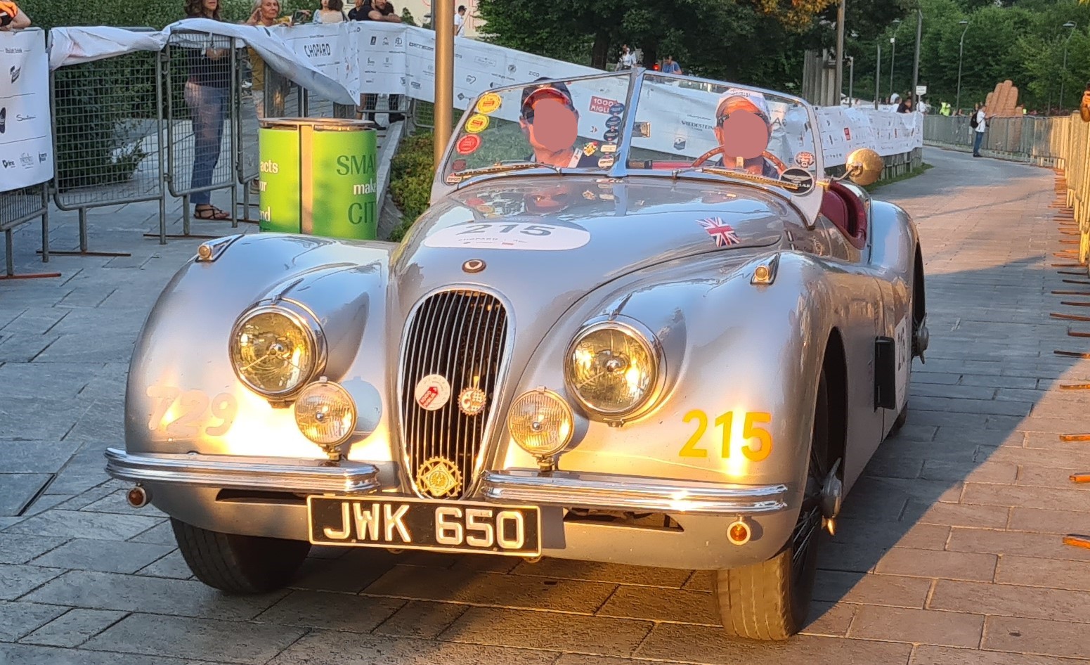 JWK650, Jaguar XK120 