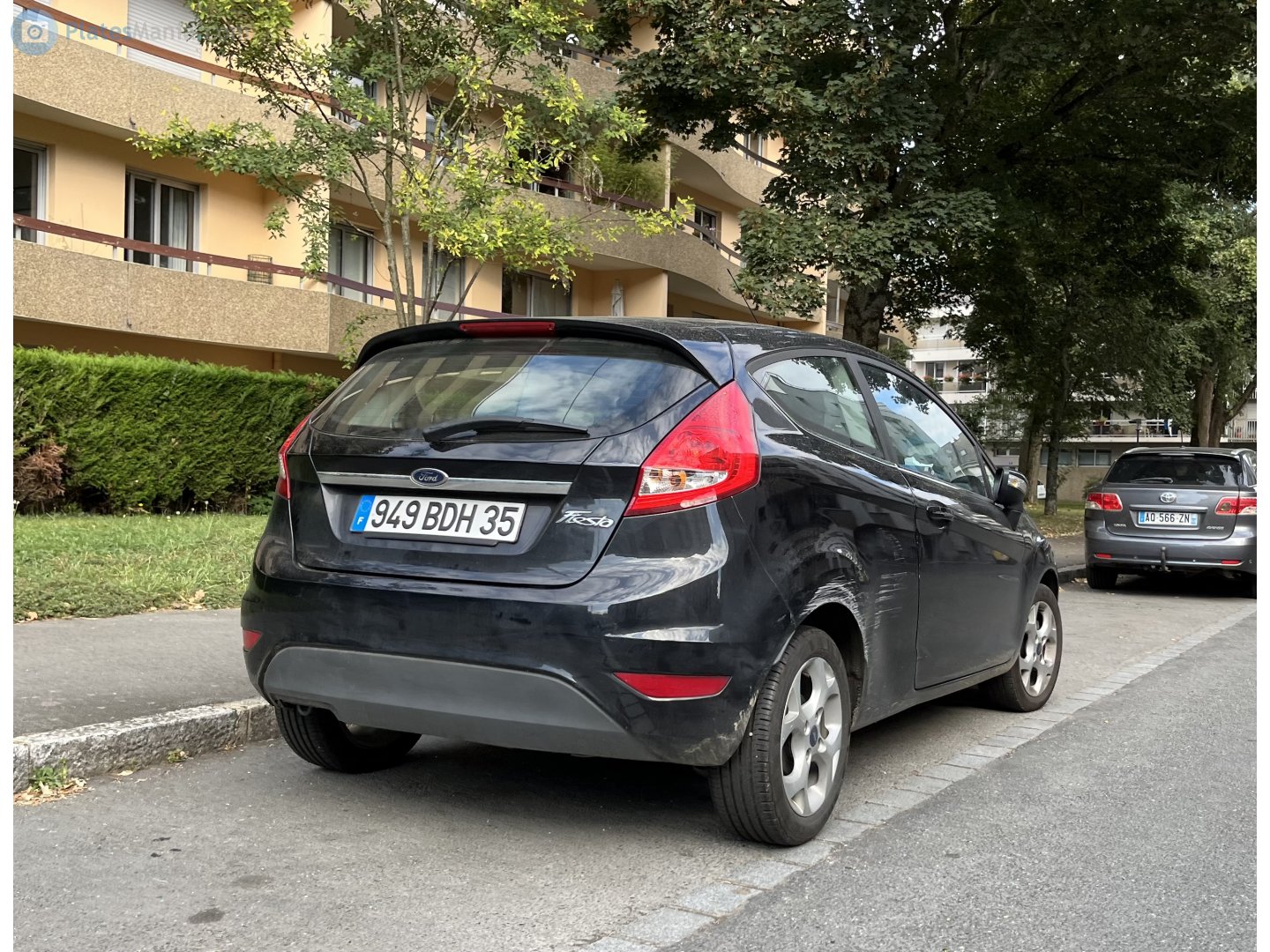 949 BDH 35, Ford Fiesta 6th gen 3-door Hatch (B299; JA8), 2008–2013