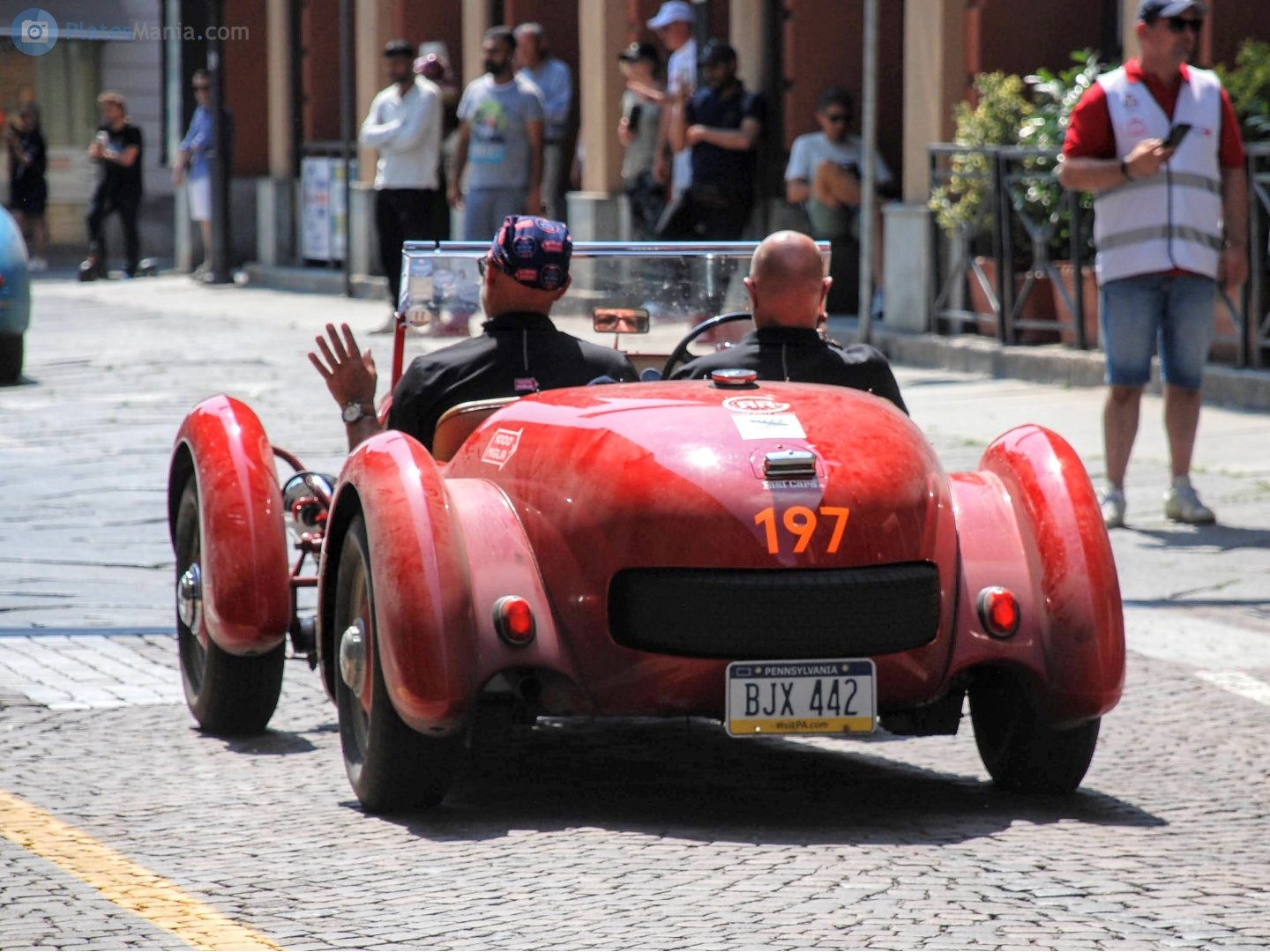 BJX 442, Healey Silverstone 