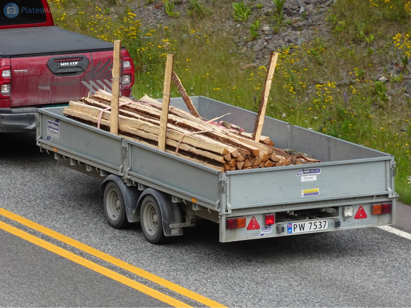 PW 7537, Ifor Williams Trailers 