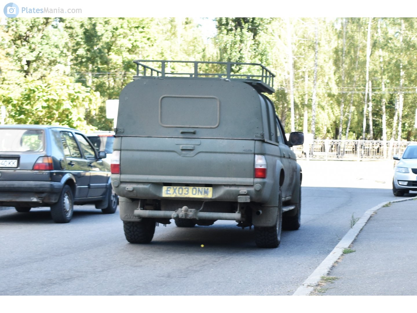 EX03ONM, Mitsubishi L200 3rd gen (K50/K60/K70), 1996–2006 (–2012 for BR-market)