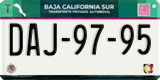 Baja California Sur, Cars (AAA-00-00)