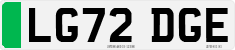 License plate of the United Kingdom, 2001 year system