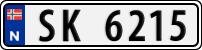 License plate of Norway, Trailers, motorcycles, special vehicles