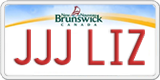 New Brunswick, Vanity Plates