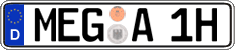 German license plate, Plates for oldtimers (type 