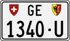 License plate of Switzerland, Dealer (with 
