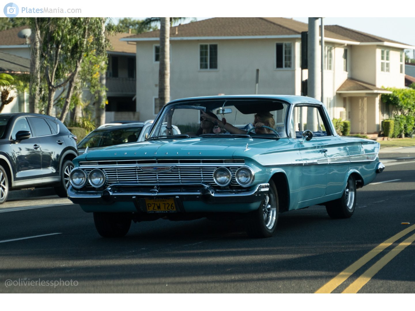 PZW 726, Chevrolet Impala 3rd gen 1961 4-door Hardtop (1739/1839; B-body), 1960–1961