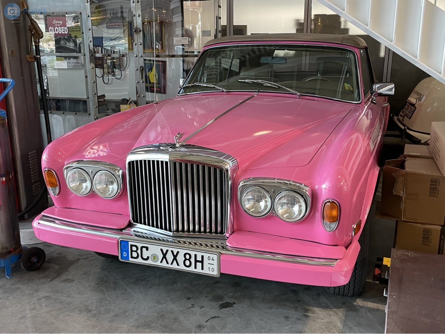 BC XX 8H (04/10), Bentley Continental 2nd gen Convertible, 1984–1995