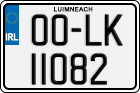 License plate of Ireland, Regular plates