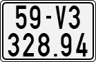 License plate of Vietnam, Motorcycles