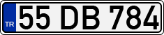 License plate of Turkey, Regular plates
