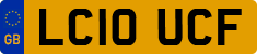 License plate of the United Kingdom, 2001 year system