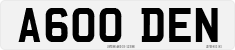 License plate of the United Kingdom, 1983 year system