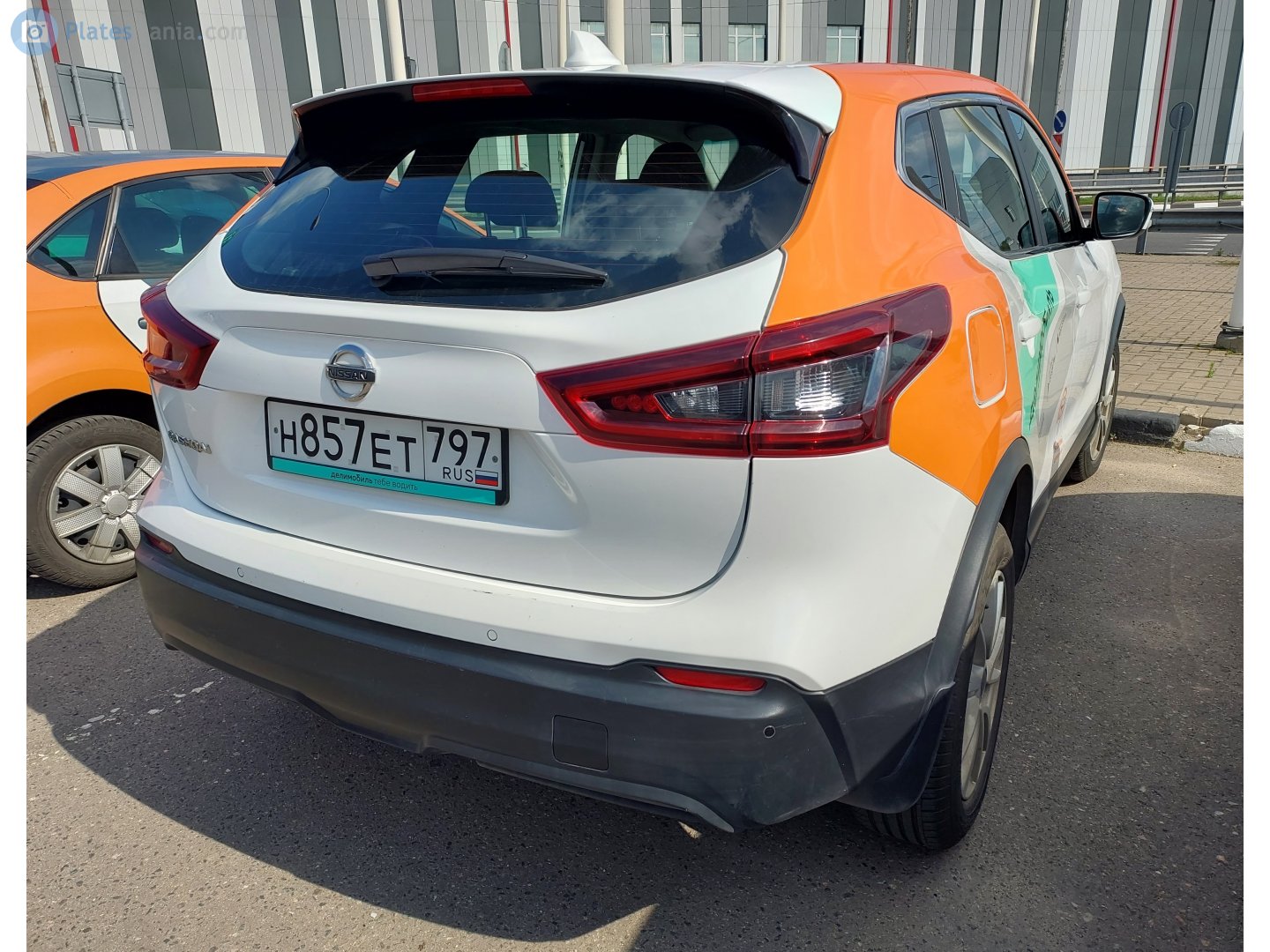 н 857 ет 797, Nissan Qashqai 2nd gen (J11), facelift, 2017–2021 (–2024 for others)