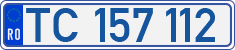 License plate of Romania, Diplomatic