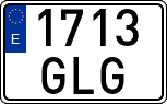 License plates of Spain, Ordinary (2000)