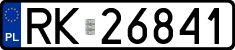License plates of Poland, Regular car plates