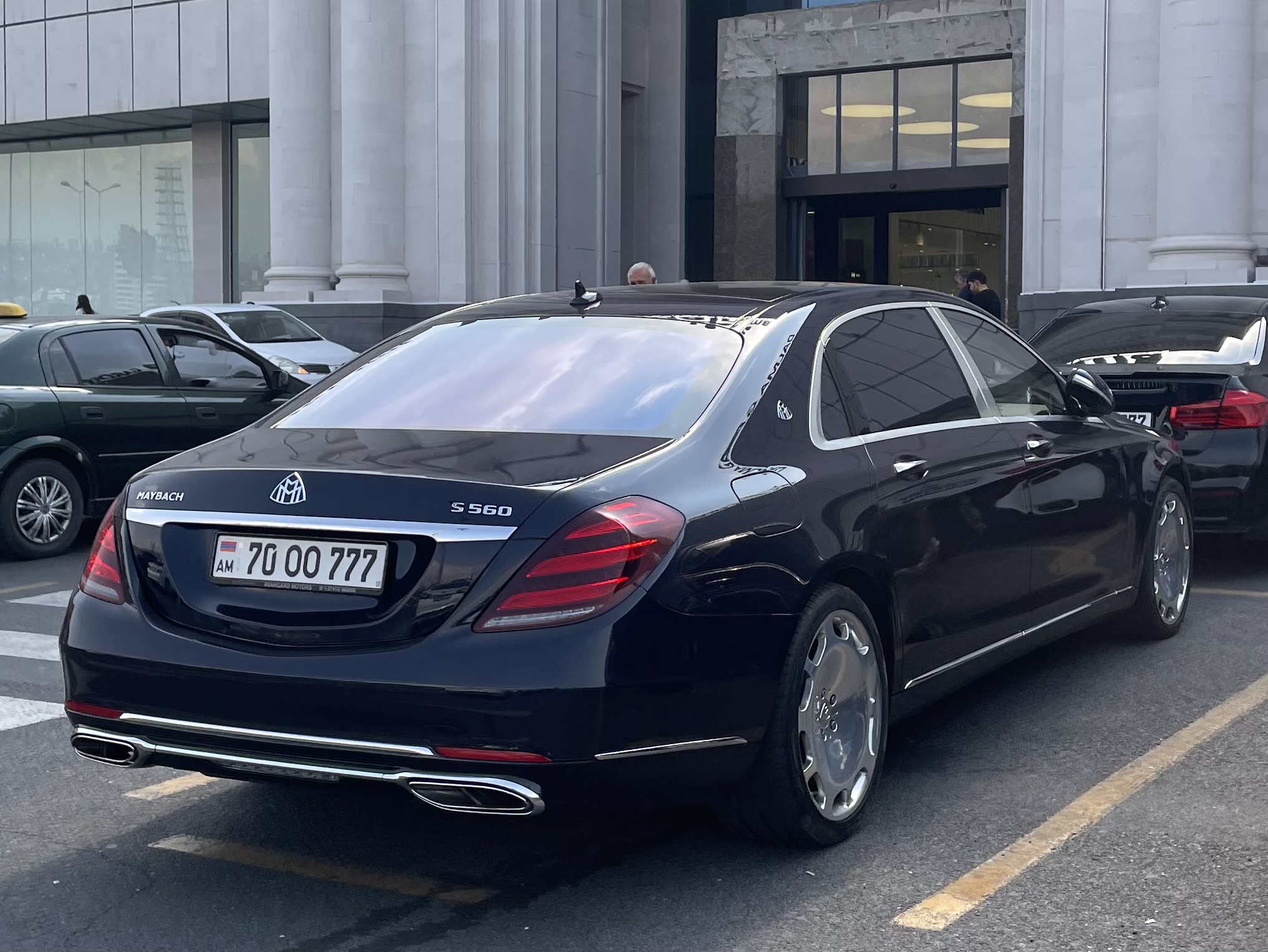 70 OO 777, Mercedes-Benz S-Klasse Maybach, 8th gen Sedan (X222), 2015–2020