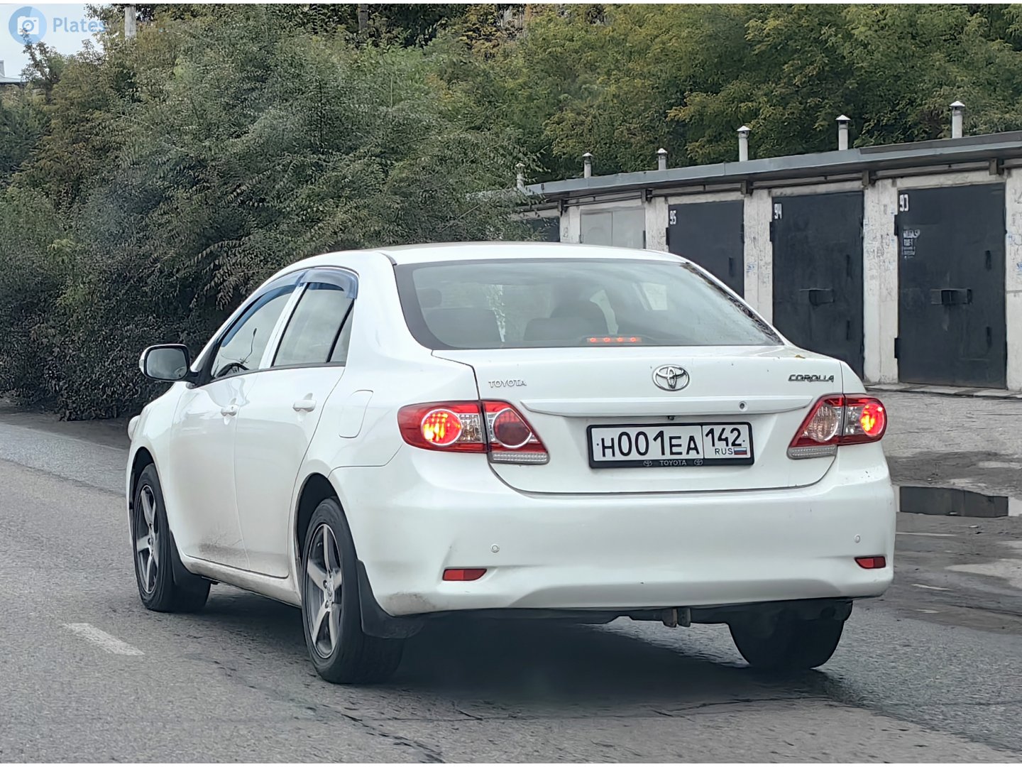 н 001 еа 142, Toyota Corolla 10th gen (Altis) Sedan (E140/E150), 2006–2013 (–2020 for ZA-market)