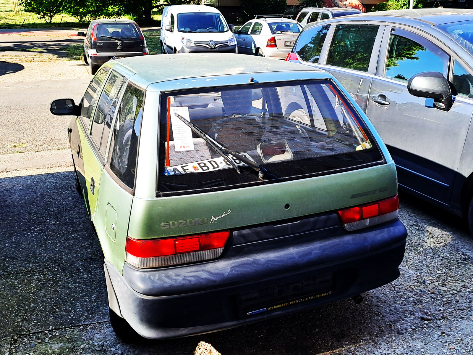 AE BD-683, Suzuki Swift 2nd gen 5-door Hatch (SF), facelift, 1996–2004