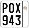 License plate of Greece, Motorcycles