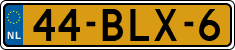 License plate of the Netherlands, Heavy Commercial Vehicles (1994 system)