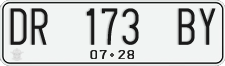 License plate of Indonesia, Regular plates