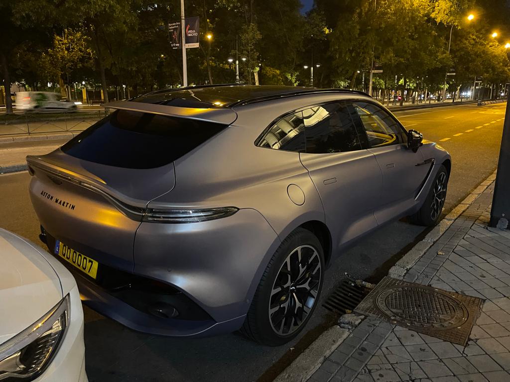 QD 0007, Aston Martin DBX DBX, 2020–2024