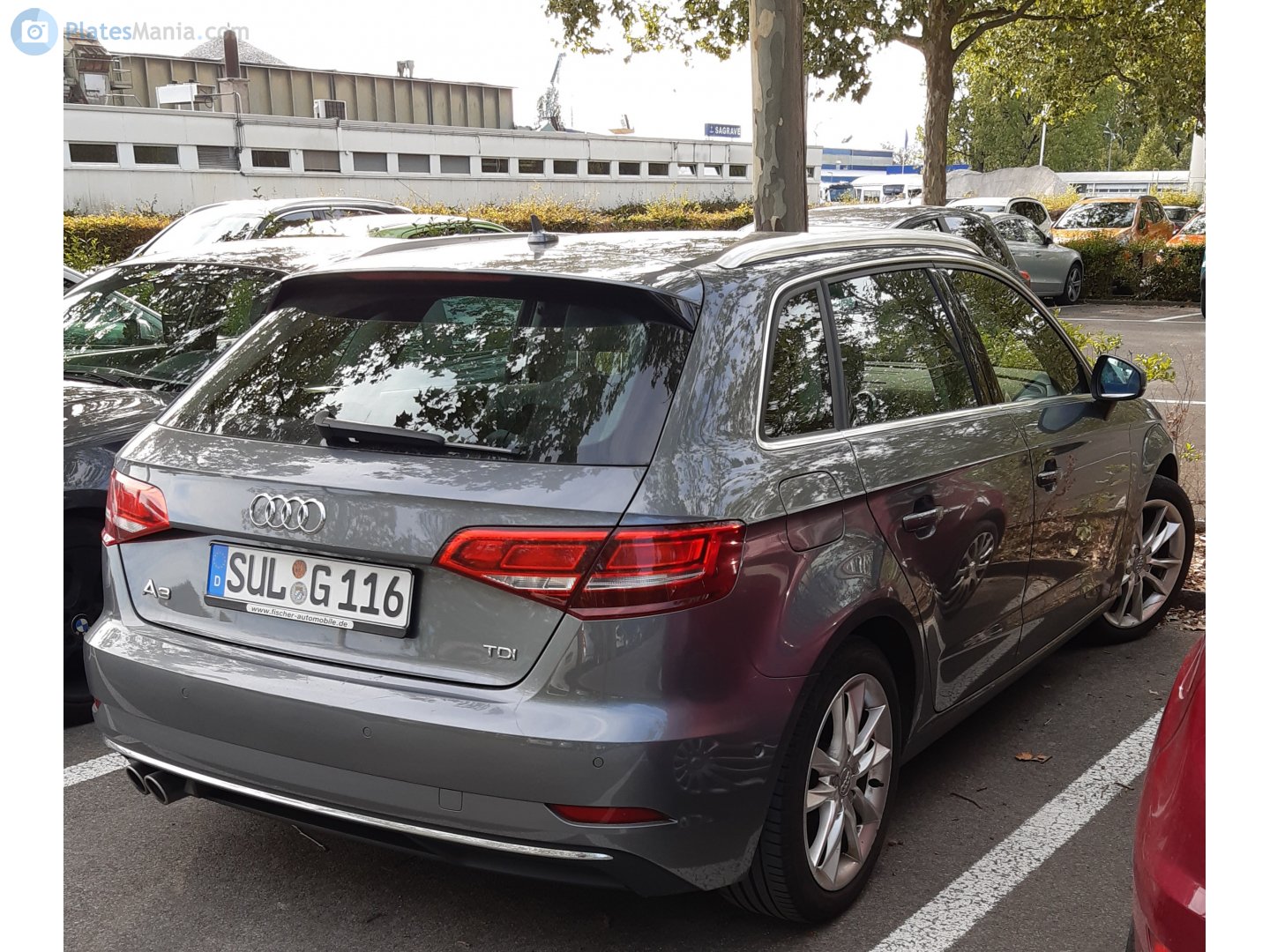 SUL G 116, Audi A3 3rd gen Sportback (8VA/8VF), facelift, 2016–2020