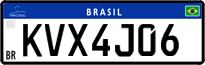 License plate of Brazil, Private owners (Mercosul)