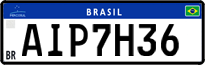 License plate of Brazil, Private owners (Mercosul)