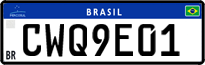 License plate of Brazil, Private owners (Mercosul)