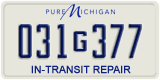 Michigan, IN-TRANSIT REPAIR (123g456)