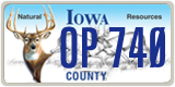 Iowa, Vanity Plates