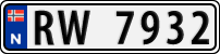 License plate of Norway, Trailers, motorcycles, special vehicles
