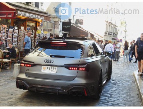 P 4871, Audi RS6