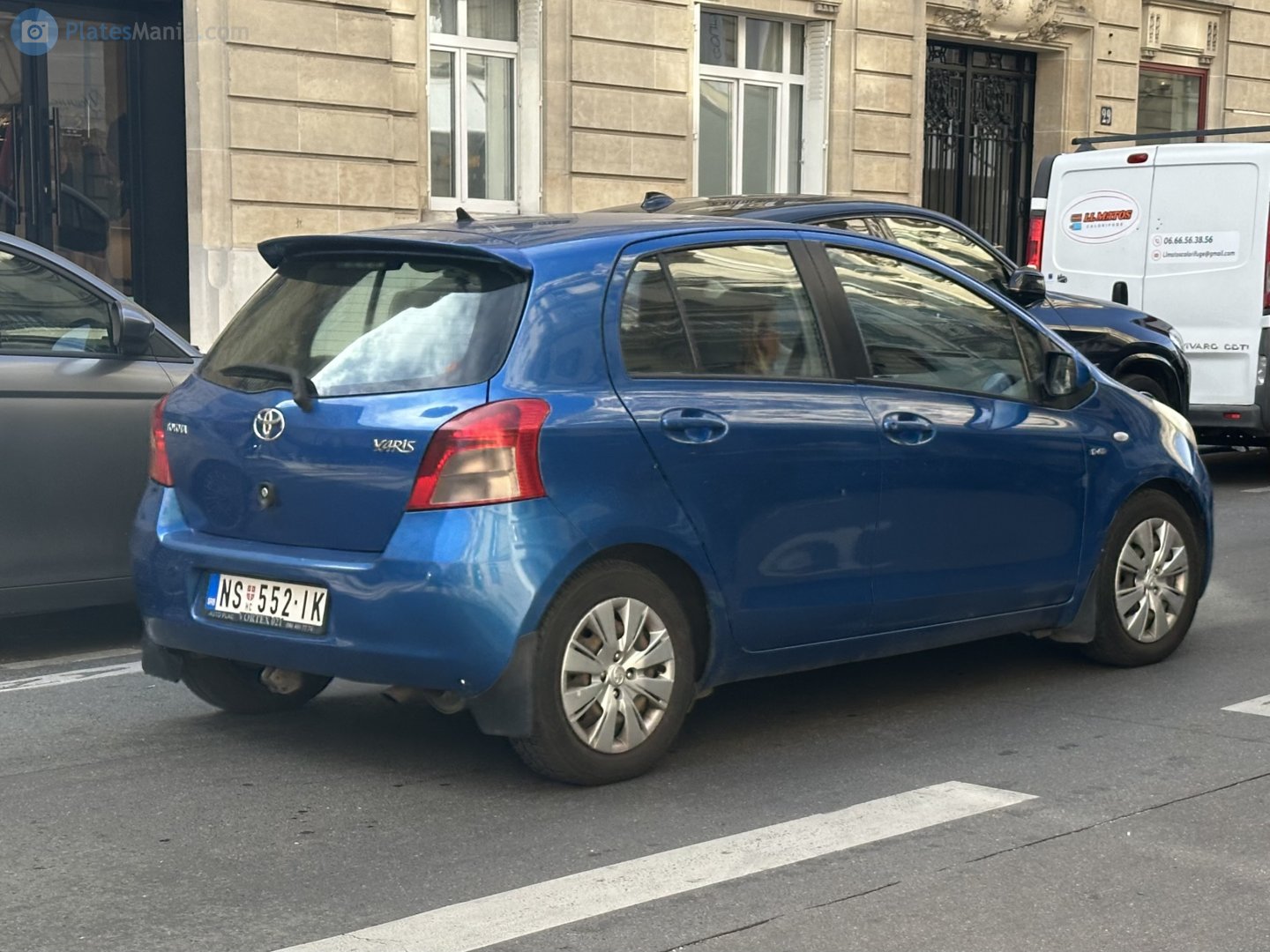 NS 552-IK, Toyota Yaris 2nd gen 5-door Hatch (XP90), 2005–2011