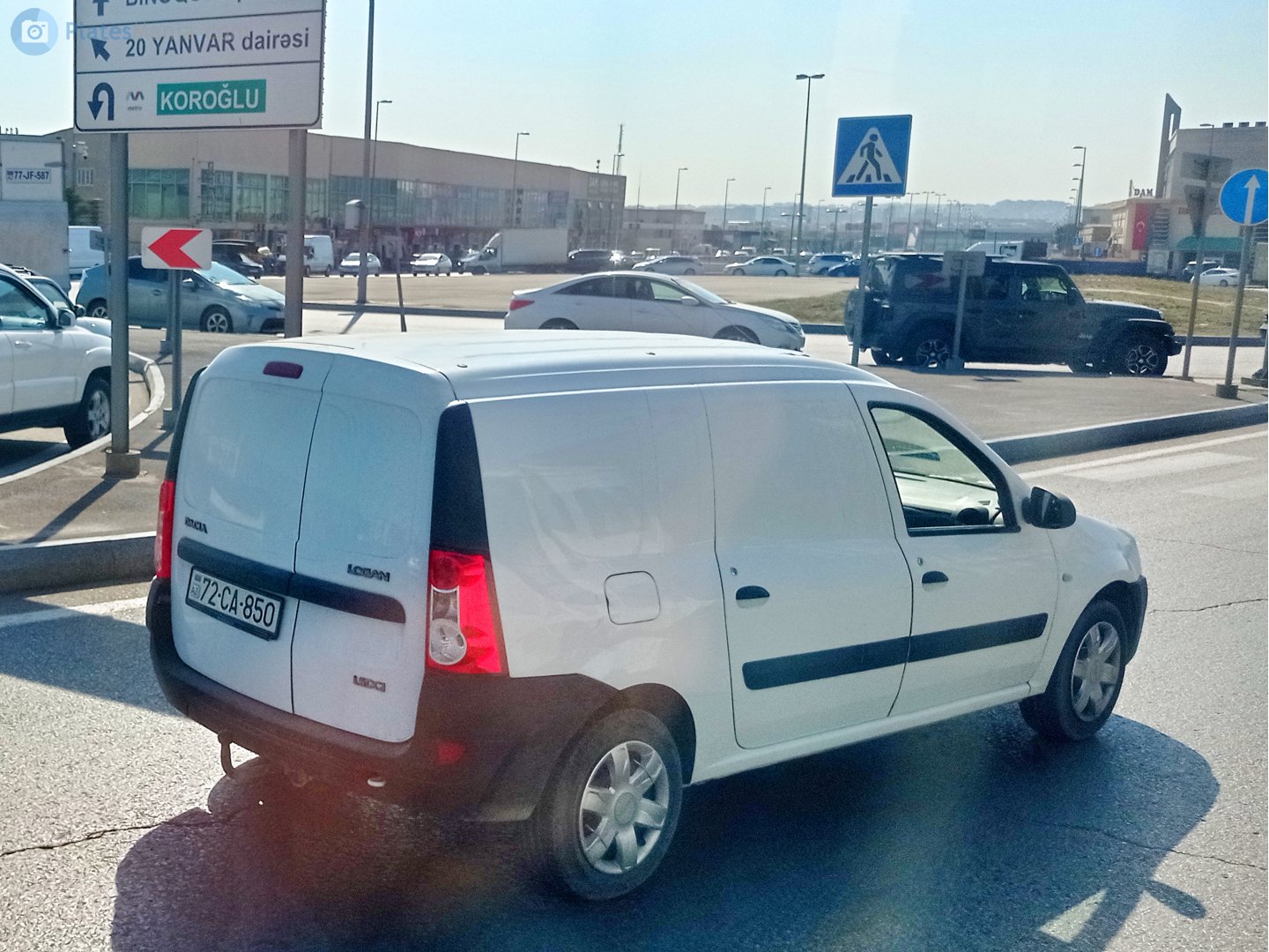 72 CA 850, Dacia Logan 1st gen Van (F90), 2007–2012